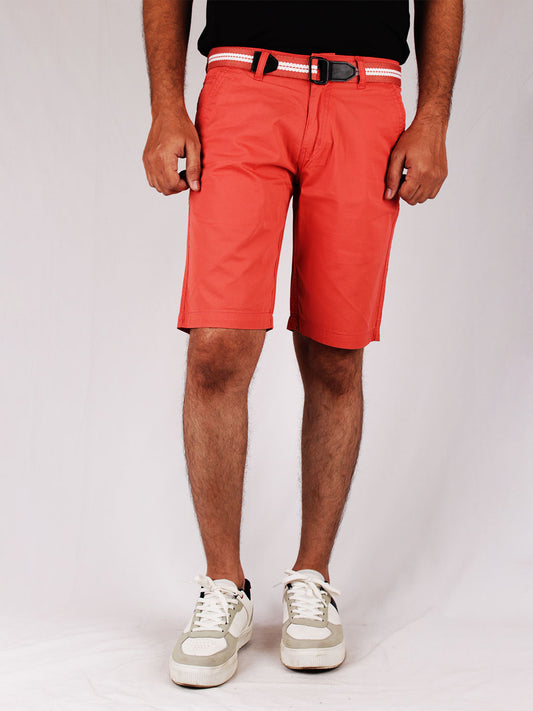 Tomato Red Shorts